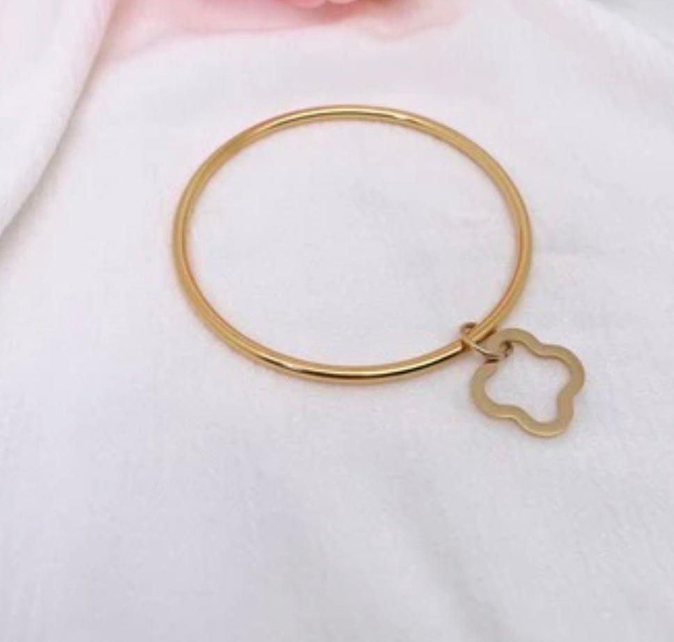 Bracelet Breloque Trèfle - RiMa Unique Jewelry