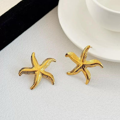 Boucle d'Oreille Etoile de Mer