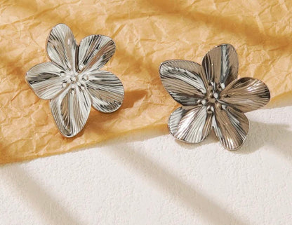 Boucles d'Oreilles Fleurs - RiMa Unique Jewelry