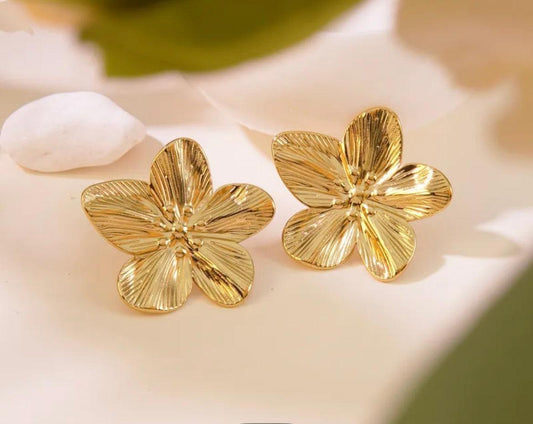 Boucles d'Oreilles Fleurs - RiMa Unique Jewelry