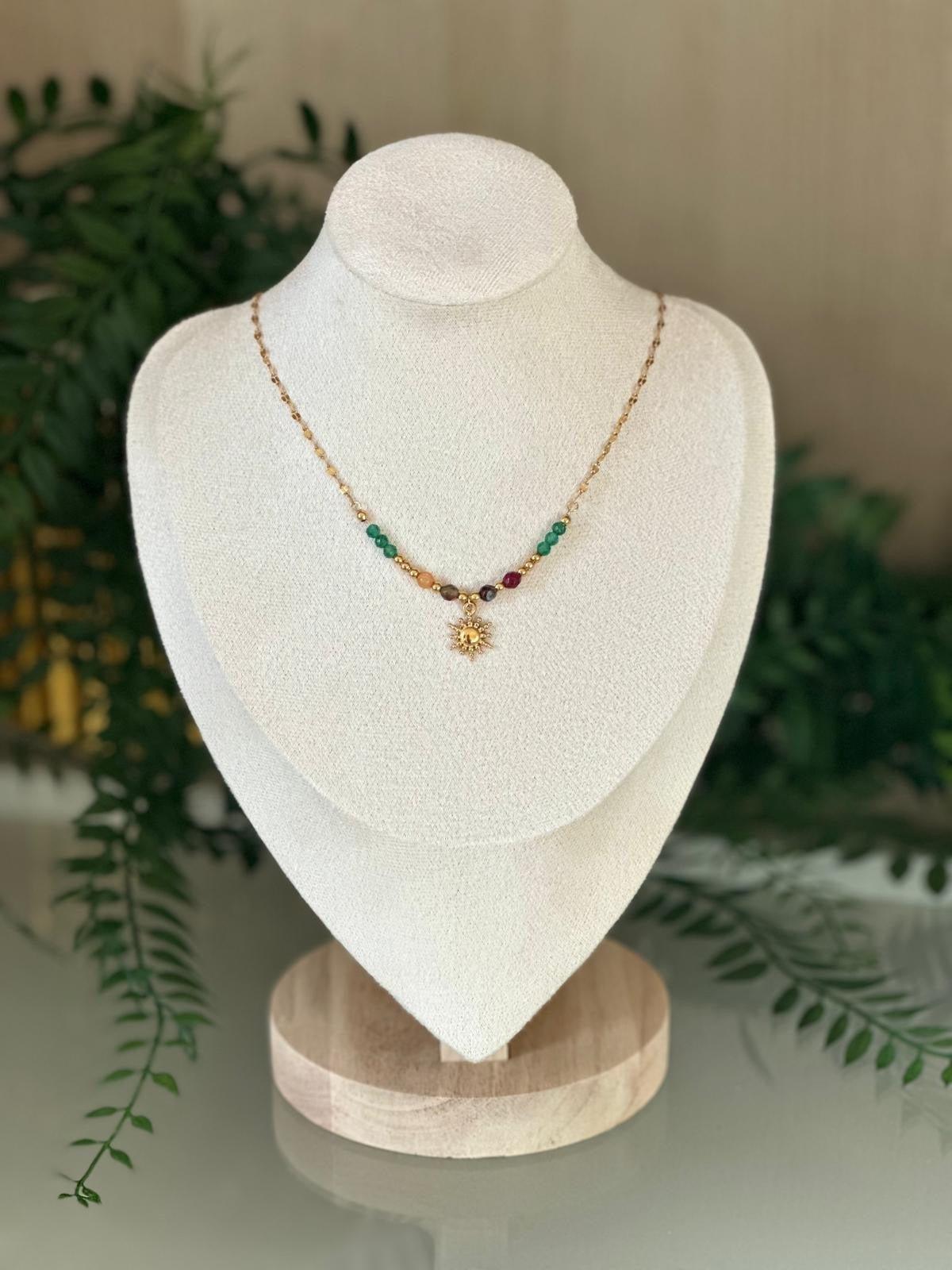 Duo Colliers Perle et Serpentin - RiMa Unique Jewelry